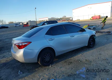 2016 Toyota Corolla Le from USA, damaged, VIN 5YFBURHEXGP468335